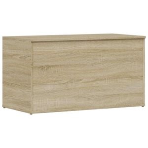 vidaXL uzglabā&scaron;anas lāde, ozolkoka, 84x42x46 cm, inženierijas koks