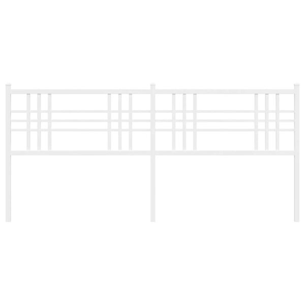 vidaXL rezerves galvgalis, balts, 180 cm