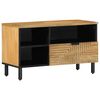 vidaXL TV Skapis Brūns 80x33x46 cm Masīvkoka Mango