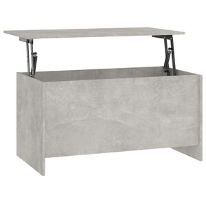 vidaXL kafijas galdiņ&scaron; betona pelēks 102x55,5x52,5cm inženierijas koks