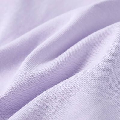 Bērnu krekls ar garām piedurknēm, gaiši violets, 92