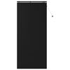 vidaXL Venēcijas žalūzija Melns 120 x 250 cm 35 mm