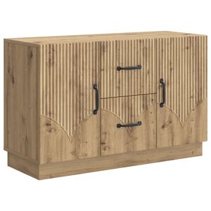 vidaXL Puse Artisan Ozols 89 x 34,5 x 57 cm Inženierijas koks