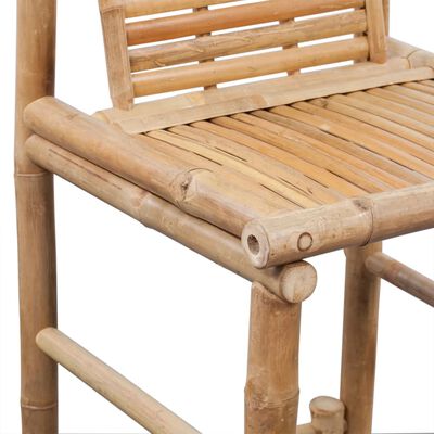 vidaXL bāra krēsli, 2 gab., bambuss