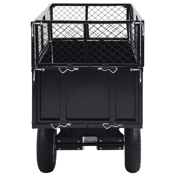 vidaXL piekabe zāliena pļāvējam, 150 kg slogojamība