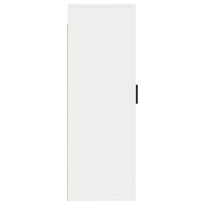 vidaXL sienas TV skapītis, balta, 40x34,5x100 cm