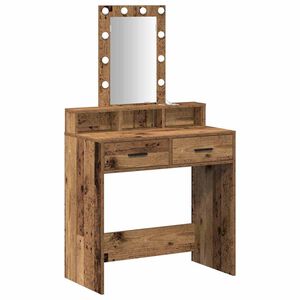 vidaXL Dressing galds Brūna 79 x 41 x 140 cm Inženierijas koks
