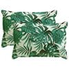 vidaXL Spilvens 2 gab. HOUTEN Lapu raksts 40 x 60 cm Poliesters