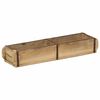 vidaXL Paplāte Brūna 57 x 15 x 9 cm Cietais atjaunotais koks