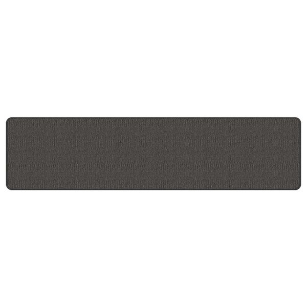 vidaXL paklājs, sizala izskats, antracītpelēks, 50x200 cm