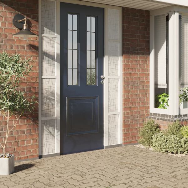 vidaXL loga plēve, matēta, zvaigžņu raksts, 45x500 cm, PVC