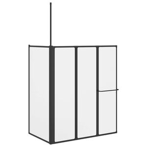 vidaXL Du&scaron;as aizslietnis Balts 120 x 70 x 137 cm Alumīnijs