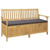 vidaXL Sols ar glabātuvi 2 -Seater 148 x 63 x 84 cm Taisnstūra