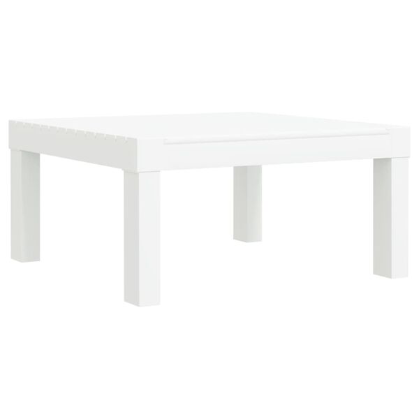 vidaXL sauļo&scaron;anās zvilnis ar matraci, balts, PP