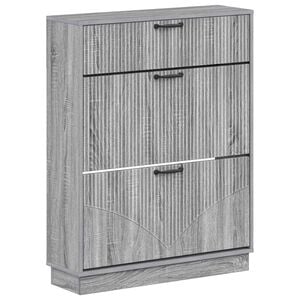 vidaXL Apavu skapis HOORN 78 x 24 x 100 cm Inženierijas koks