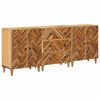 vidaXL Uzglabā&scaron;anas skapji 3 pcs Brūna 60 x 33,5 x 75 cm