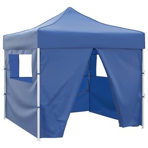 vidaXL Balles telts 291 x 291 x 315 cm Zila Oksforda audums