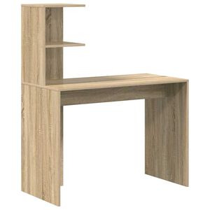 vidaXL Galds Sonoma ozols 102 x 50 x 124 cm Inženierijas koks