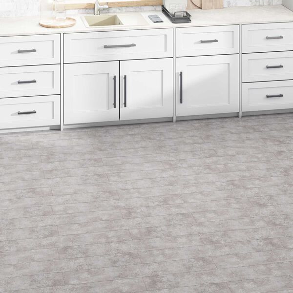 vidaXL Grīdas dēļi 36 pcs Zemes pelēks 5,02 m&sup2; PVC