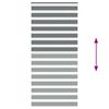 vidaXL žalūzijas zebra 95x230 cm auduma platums 90,9 cm poliesters
