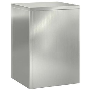 vidaXL Augu statīvs 3 pcs Sudraba Cinkots tērauds