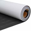 vidaXL Laivu grīdas segums tumši pelēka un balta 240 x 60 cm EVA putas