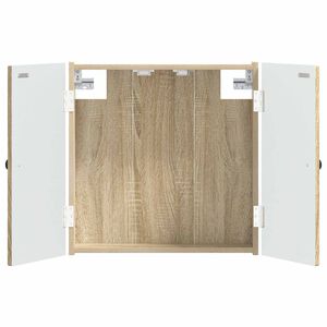 vidaXL Dartboard skapis BREDA Sonomas ozols 52,5 x 10,5 x 53,5 cm