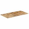 vidaXL galda virsma, 15-16 mm, 120x60 cm, mango masīvkoks