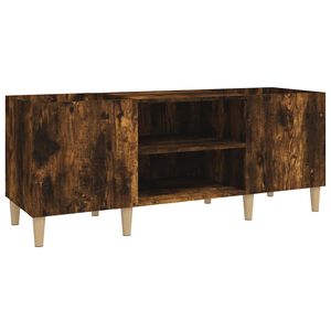 vidaXL ierakstu skapītis, 121x38x48 cm, inženierijas koks, ozolkoka