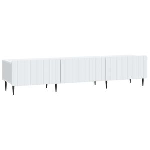 vidaXL Televizora skapī&scaron;a Balts 147 x 34,5 x 32 cm Inženierijas koks