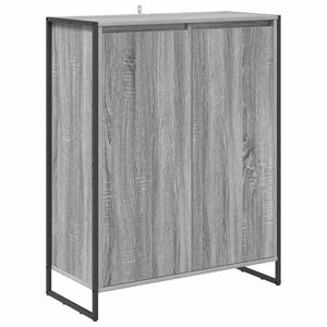 vidaXL Apavu skapis Pelēks Sonoma 79 x 36 x 100 cm Inženierijas koks