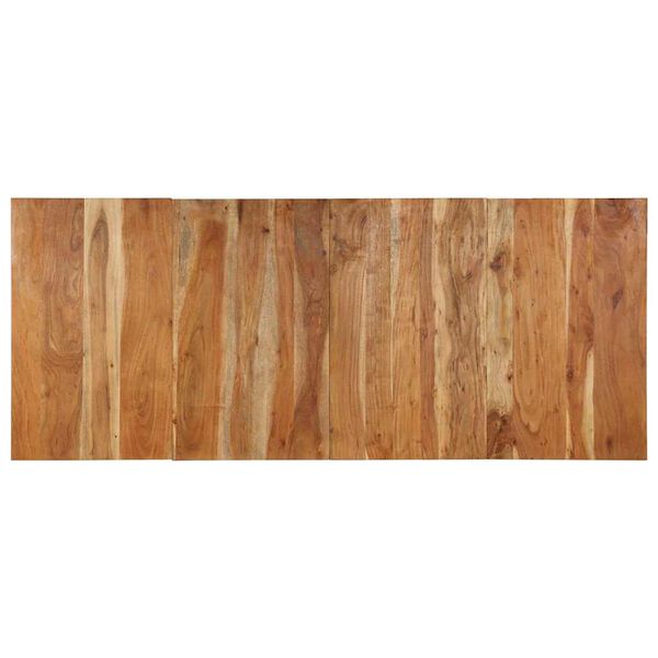 vidaXL Galvas klājs 200 cm Akācijas masīvkoka