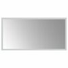 vidaXL LED vannas spogulis Caurspīdīgs 60 x 30 cm rūdīts stikls