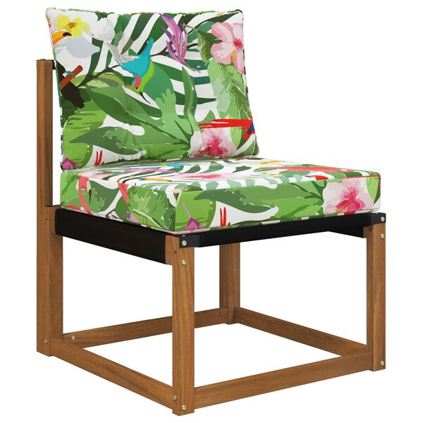 vidaXL Āra dīvāna spilvens 2 pcs krāsains Poliesters