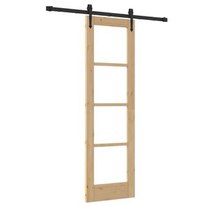 vidaXL Slīdo&scaron;ās durvis ORKDAL 61 x 198,5 cm Dabiska