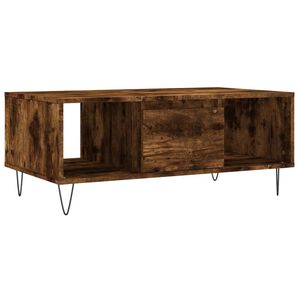 vidaXL kafijas galdiņ&scaron;, ozolkoka, 90x50x36,5 cm, inženierijas koks