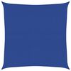 vidaXL saulessargs, 160 g/m&sup2;, 4x4 m, kvadrāta forma, zili HDPE