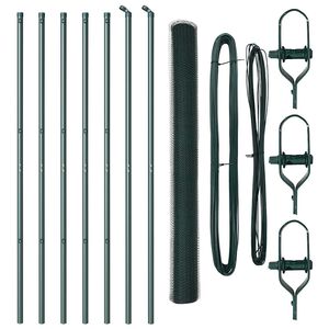 vidaXL Žoga āķis Zaļa