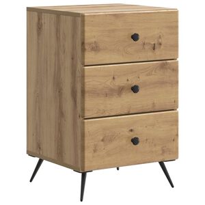 vidaXL Nakts skapītis Artisan Ozols 43 x 41 x 66,5 cm