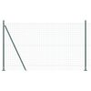 vidaXL Žogs ar stabu Zaļa 1,4 x 10 m Tērauds un PVC
