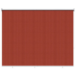 vidaXL Āra rullo aizkars 90% UV aizsardzība Terakota 200 x 140 cm HDPE