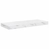vidaXL Sienas plaukts 4 pcs Balts marmors 50 x 23 x 4 cm