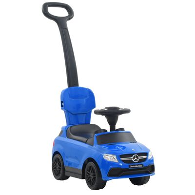 vidaXL bērnu rotaļu auto, Mercedes Benz GLE63, stumjams, zils