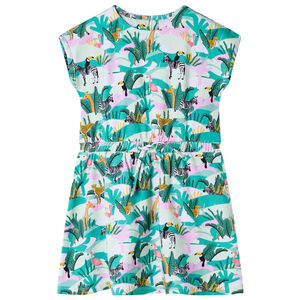 Bērnu kleita, gaiša piparmētru, 92