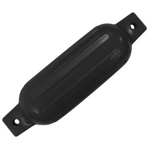 vidaXL laivas buferi, 4 gab., melni, &Oslash; 11x40 cm, PVC