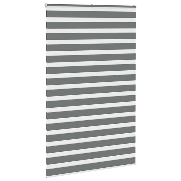 vidaXL žalūzijas zebra 145x200 cm auduma platums 140,9 cm poliesters