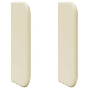 vidaXL Galvgaļa auss Krēmkrāsa 40,5 x 40,5 x 4 cm PVC