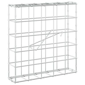 vidaXL Gabions ar 5 mm stiepli un 10x10 cm acu 50x10x50 cm