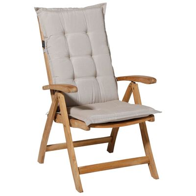 Madison atzveltnes krēsla matracis, Panama, gaiši bēšs, 123x50 cm