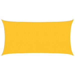 vidaXL saulessargs, 160 g/m&sup2;, dzeltens, 2x4 m, HDPE